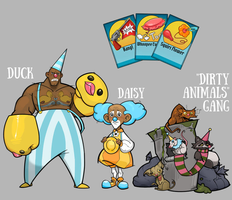 Clown Town Miscellaneous Concepts