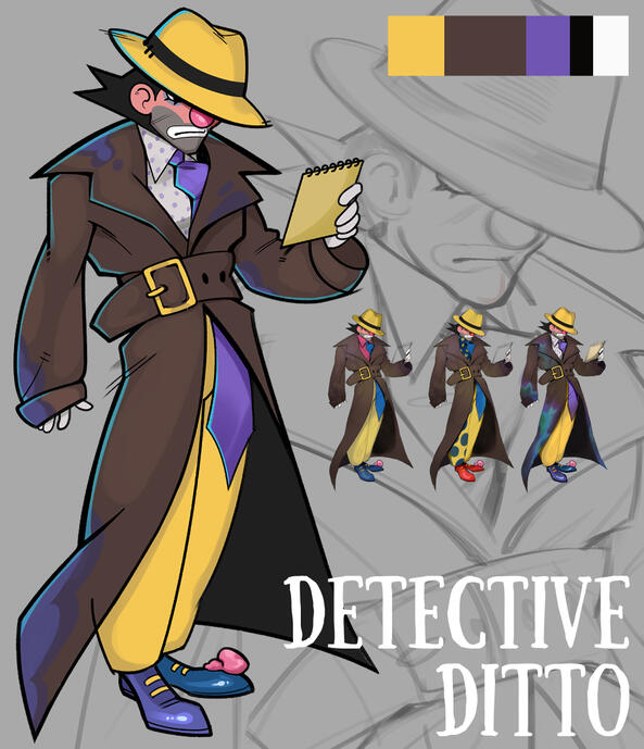 Detective Ditto Concept