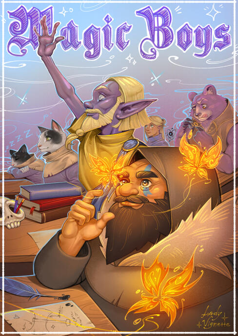 Magic Boys Cover Mockup